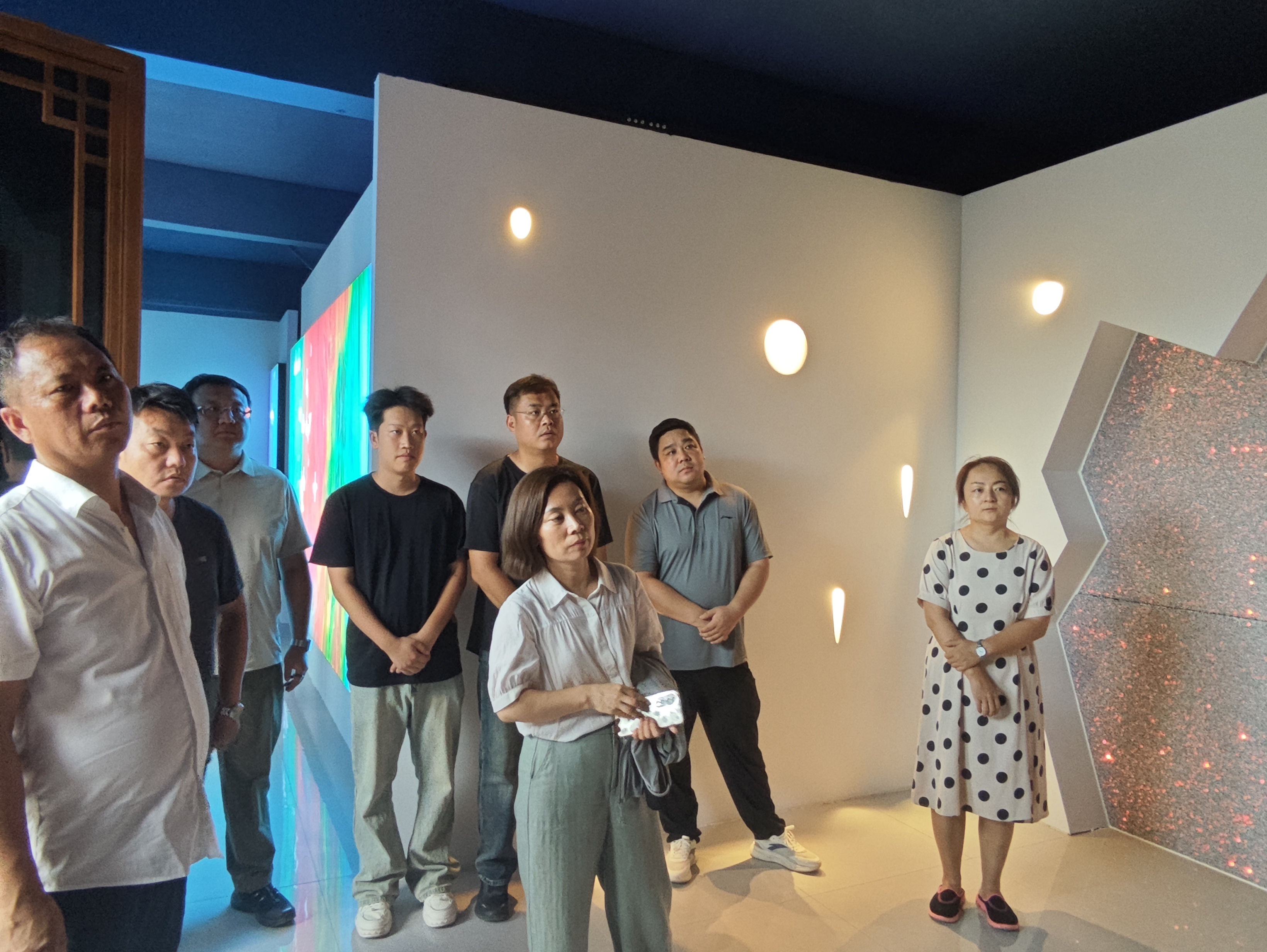 开封文投教育一行莅临星如雨光影研学基地调研